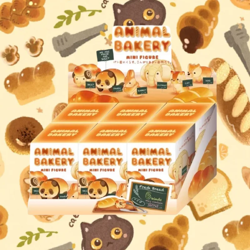 

Animal Bakery Series Sonny Angel Blind box Cute Original Trendy Play Ornaments Bread Originality Toy Decorate Mysteriou Box Gift