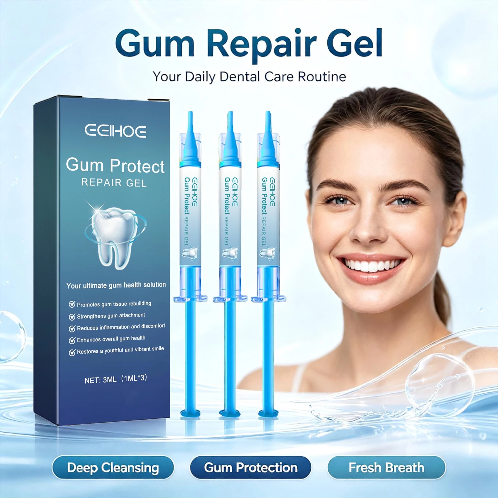 Гель для защиты и восстановлен – обзор и цена Teeth Whitening Opalescence