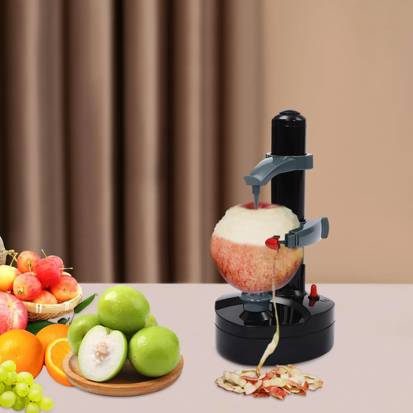 Electric Peeler Automatic Potato Apple Pear Peeler Smart Vegetable and Fruit Peeler Machine Stainless Steel Kitchen Peeling Tool