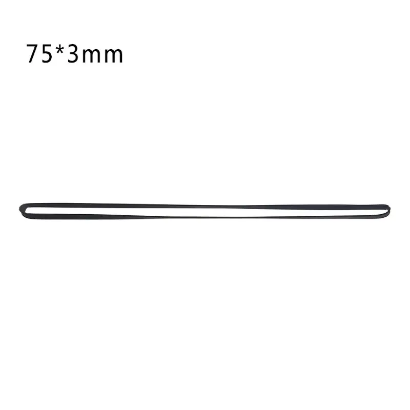 Ổ Đĩa phẳng Dây Bàn Xoay Dây Cao Su cho Vinyl Ghi Người Chơi Phono Rộng 3mm Trang Sức Giọt