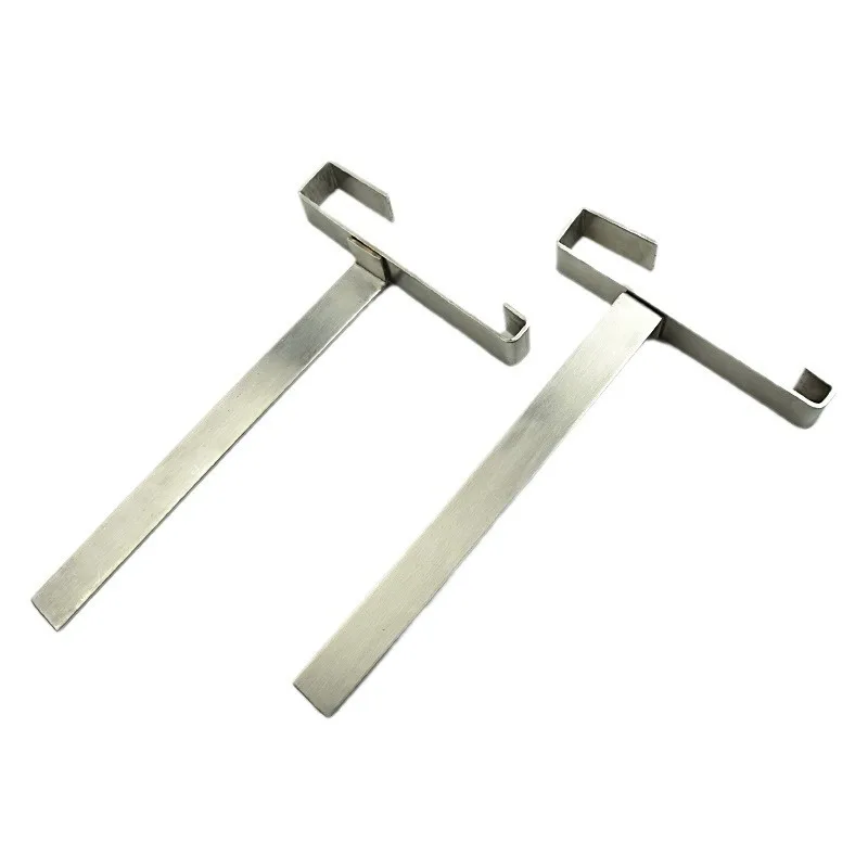 For 2 Stainless Steel Nest Frame Shelves, Special Brackets for Beehives and Spleen