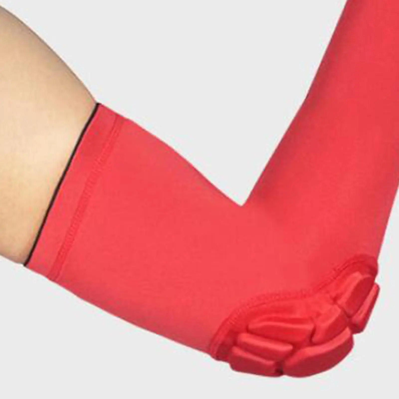 Ademende verdikte elleboogbeschermingspads Armmouwen voor volleybalbasketbal