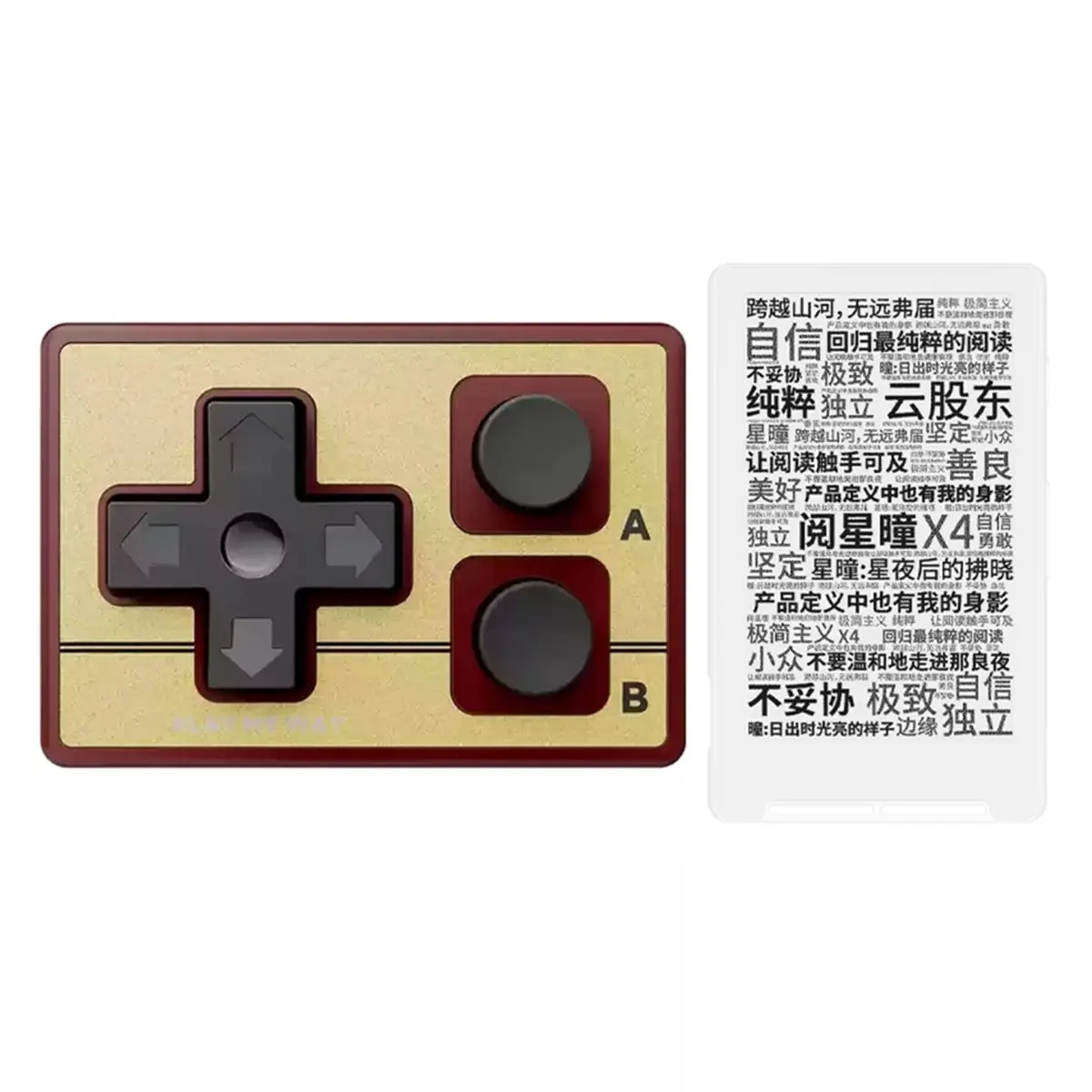 Y627A*☀▃X4 Electronic Paper Ink Screen Reader 4.3inch Magnetic Light Thin with Wireless Controller Page Turner As Shown