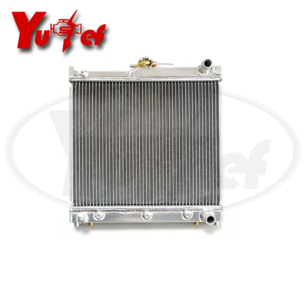 All aluminum radiator For SUZUKI JIMNY 1.3 1995-2018/JB23W JB33W JB43W G13B, G13BB, K6A, M13A AT 40mm # 1770078E20 1770082A00