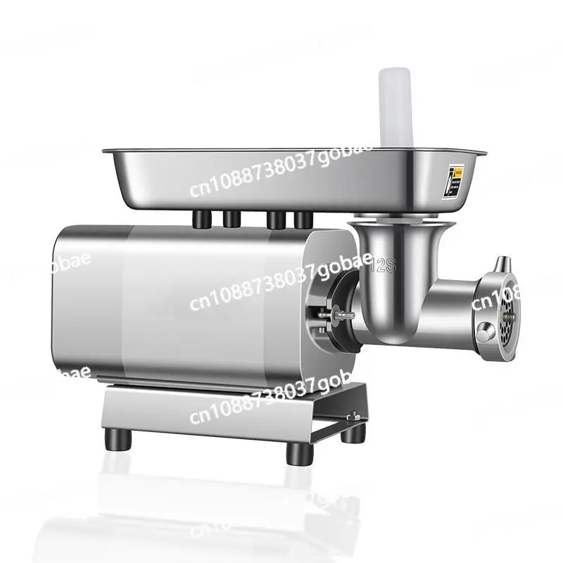 

Desktop household and commercial meat grinder Automatic small meat grinder Grinding meat filling