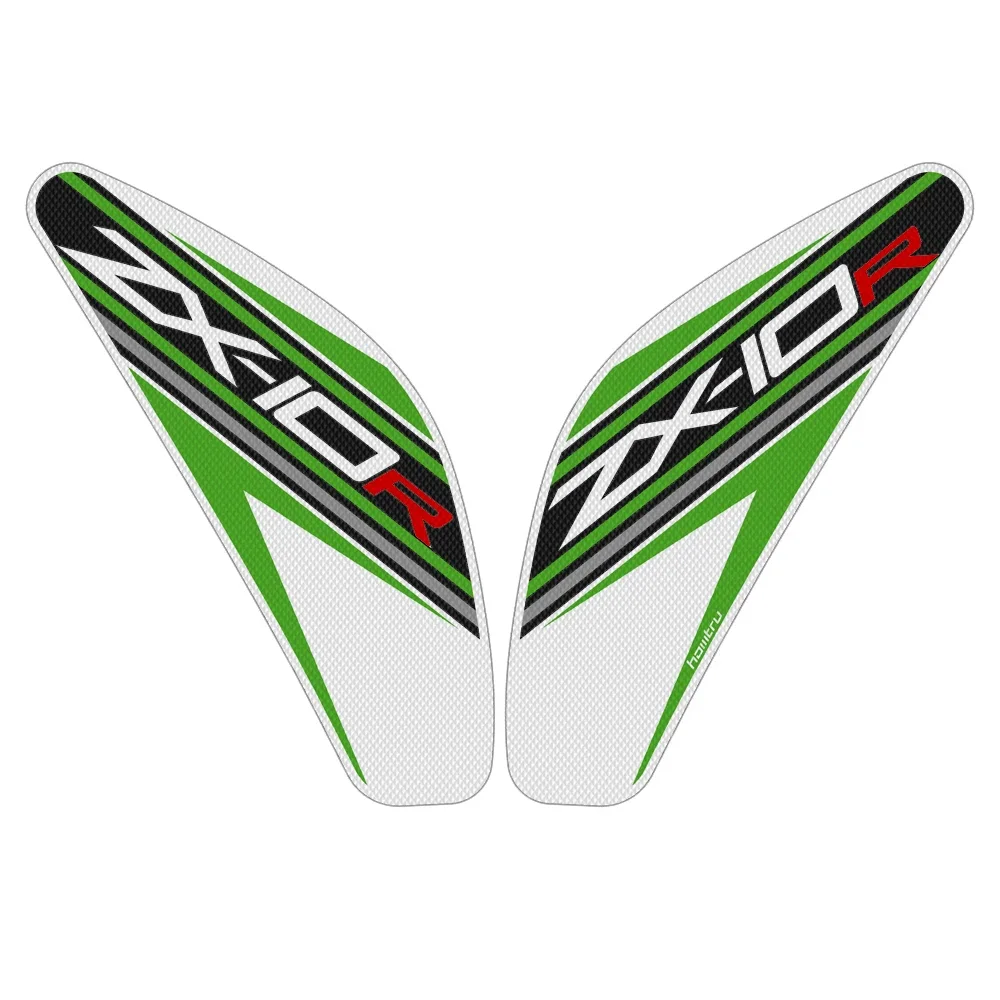 

Для Kawasaki ZX-10R ZX10R 2011-2022 наклейка мотоциклетная боковая накладка на бак, защита колена, противоскользящая