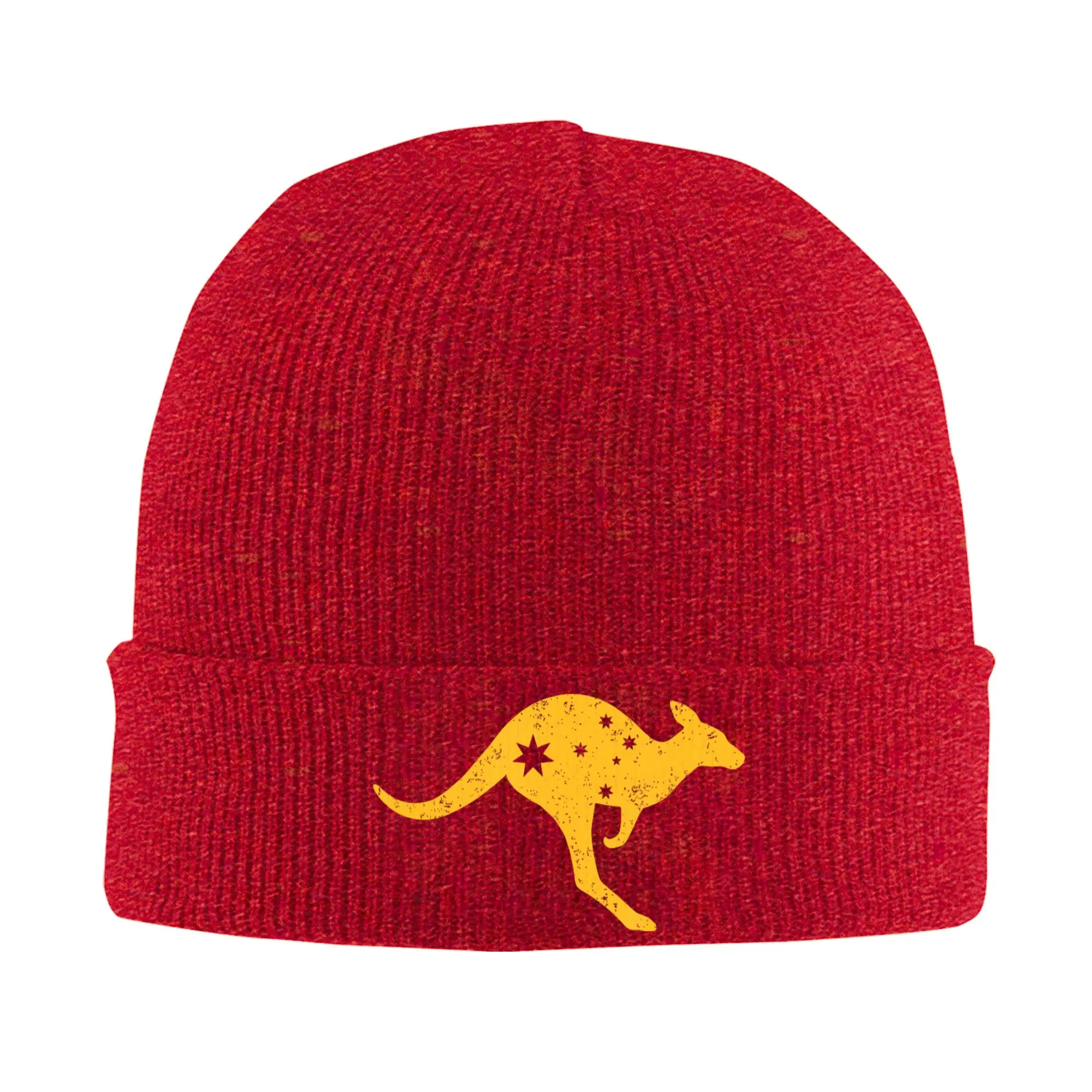 Australia Kangaroo Southern Cross Knitted Hats Autumn Winter Beanie Street Aussie Flag Caps Unisex Acrylic Casual Bonnet
