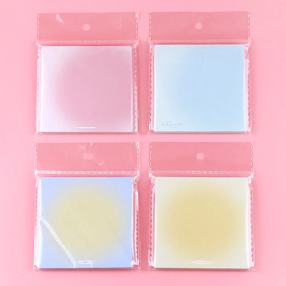 

10Pcs Sticky Memo Pads Portable Paper Adhesive Notes for Office School Home Reminder Message Notes Self-Adhesive Memo Sticker