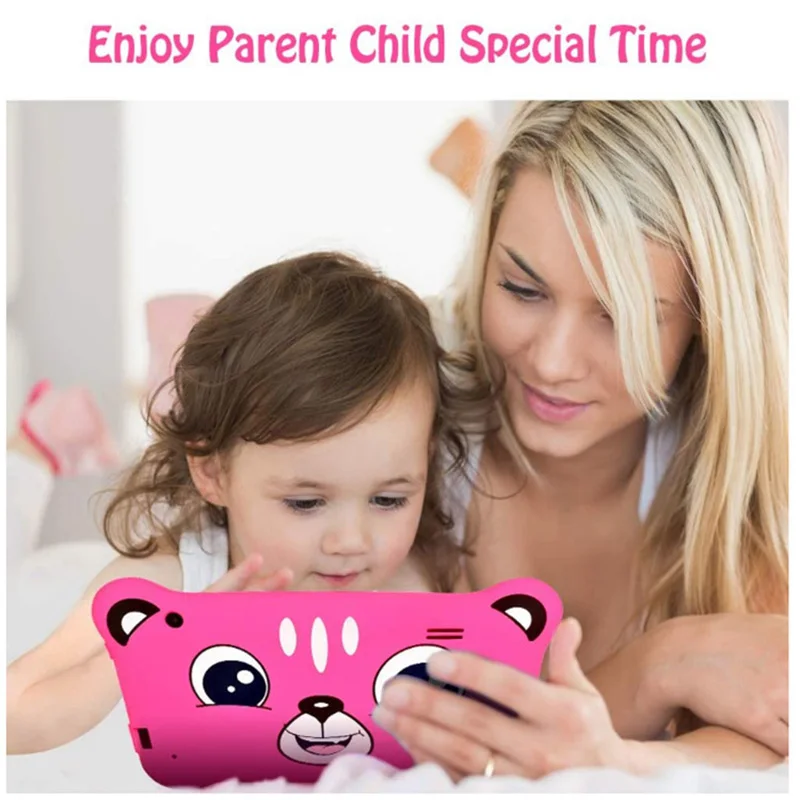 CG2 7-дюймовый детский планшет Android 13 1 ГБ ОЗУ 16 ГБ ПЗУ 5G WiFi 4000 мАч Батарея Двойная камера Детский подарок Детское обучение рисункам