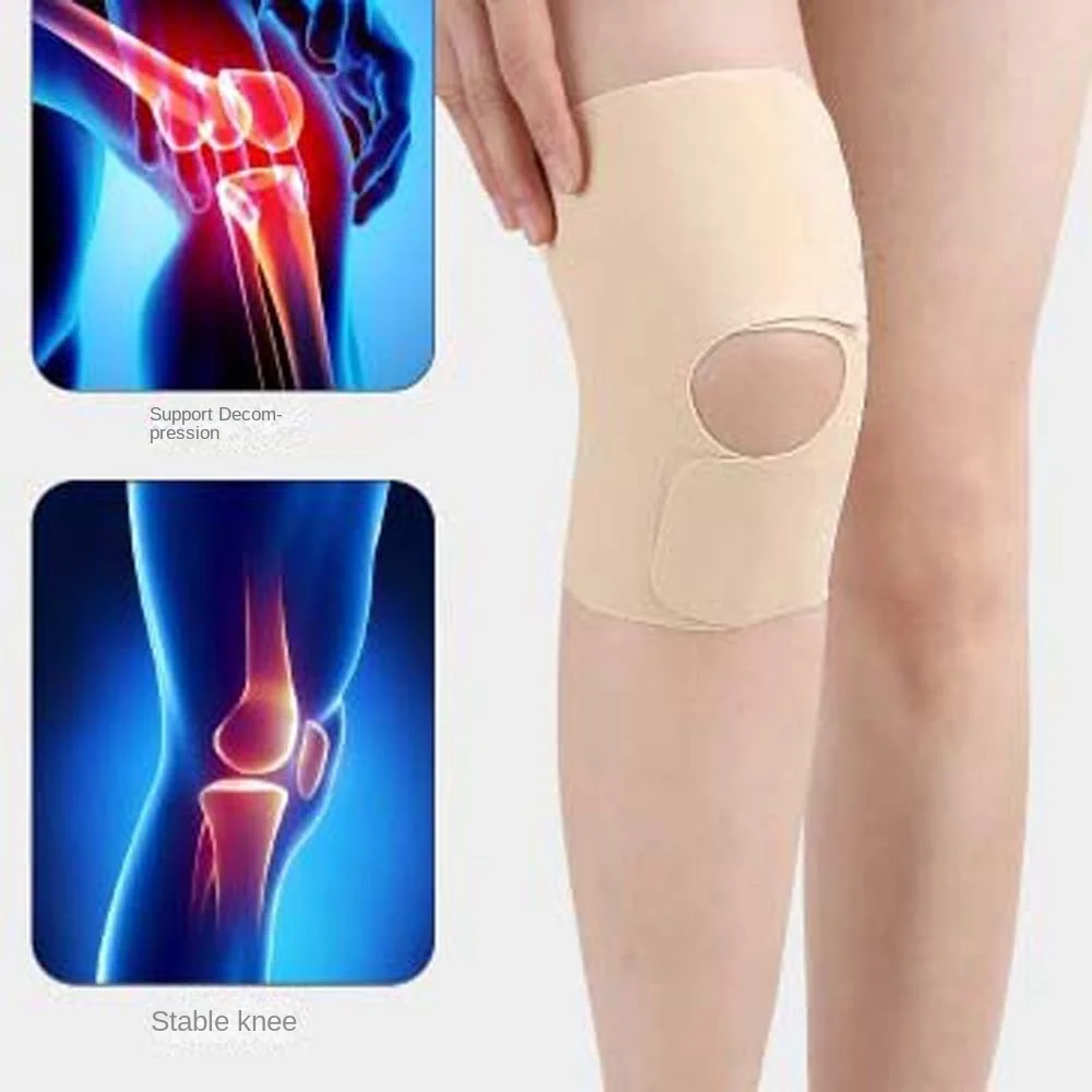 Joint Injury Recovery Knee Pad Fitness Gear Elastic Knee Support Knee Wrap Leg Support Compression Sleeve Knee Brace Sportsman