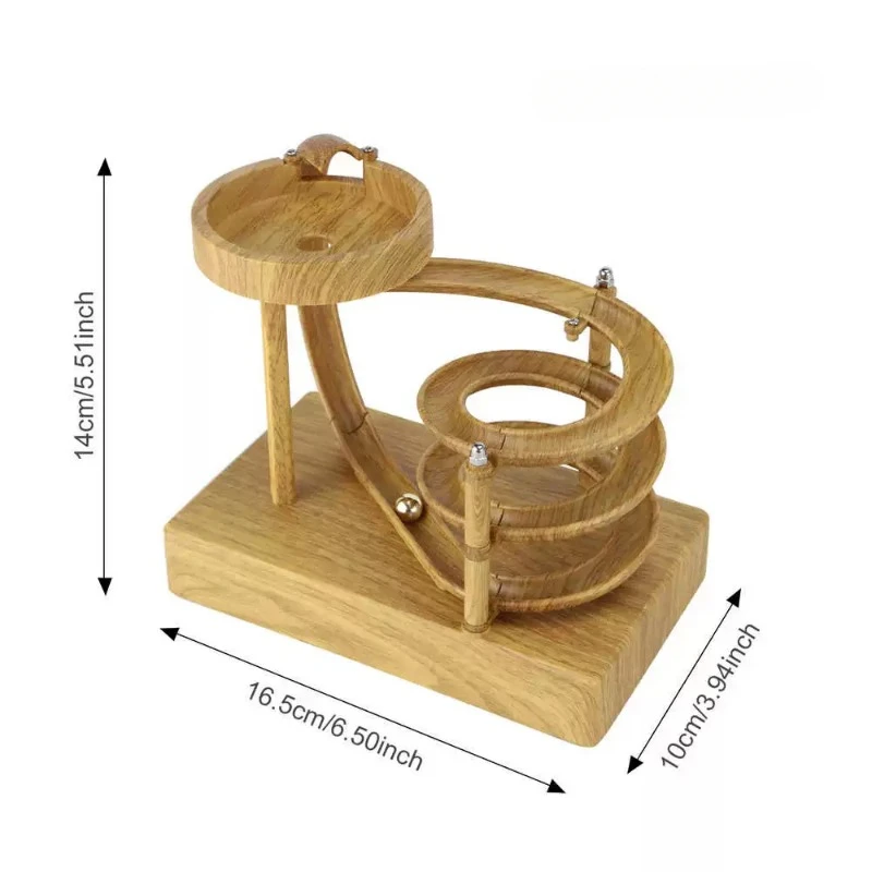 Elektromagnetyczny akcelerator obrotowy Perpetual Motion Machine Ręcznie robiona elektryczna kreatywna ozdoba na biurko Zabawka