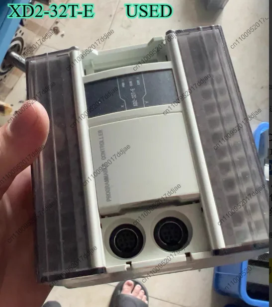 Plc xd2-32t-e, ac100-240v power supply, complete interfaces, complete casing, actual photo