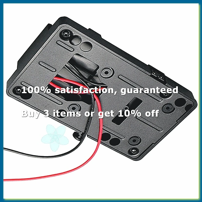 V-Mount Battery Adapter Plate with D-Tap Output for DSLR Cameras Camcorders and Video Lights-DT30