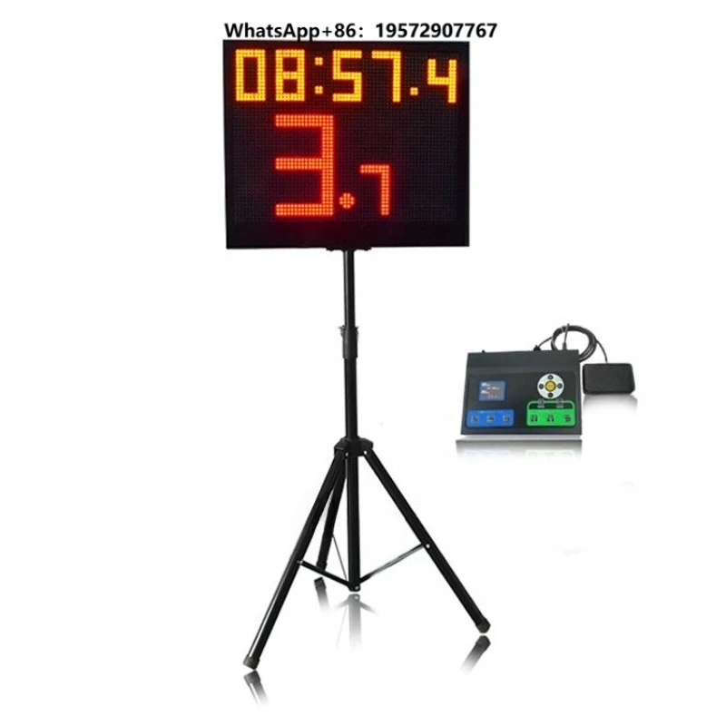Professional Wireless  Single Sided 24 Second Shot Clock Outdoor Waterproof Basketball Timer