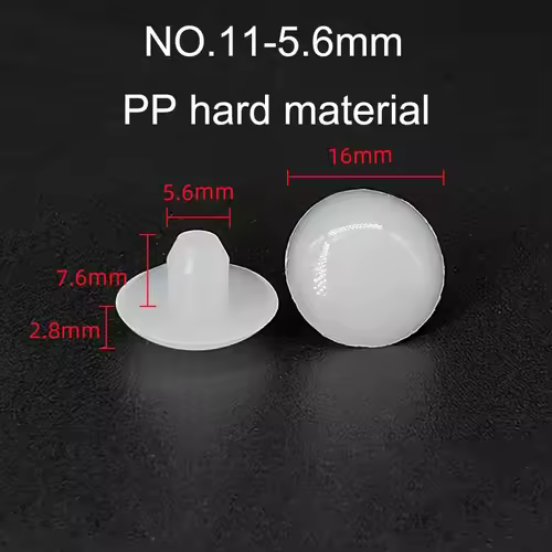 10/20pcs Round PVC Furniture Foot Nail Rubber Glide Nail Office Table Chair Leg Floor Protector Round Sliding Disc Noise Killer - Image 21