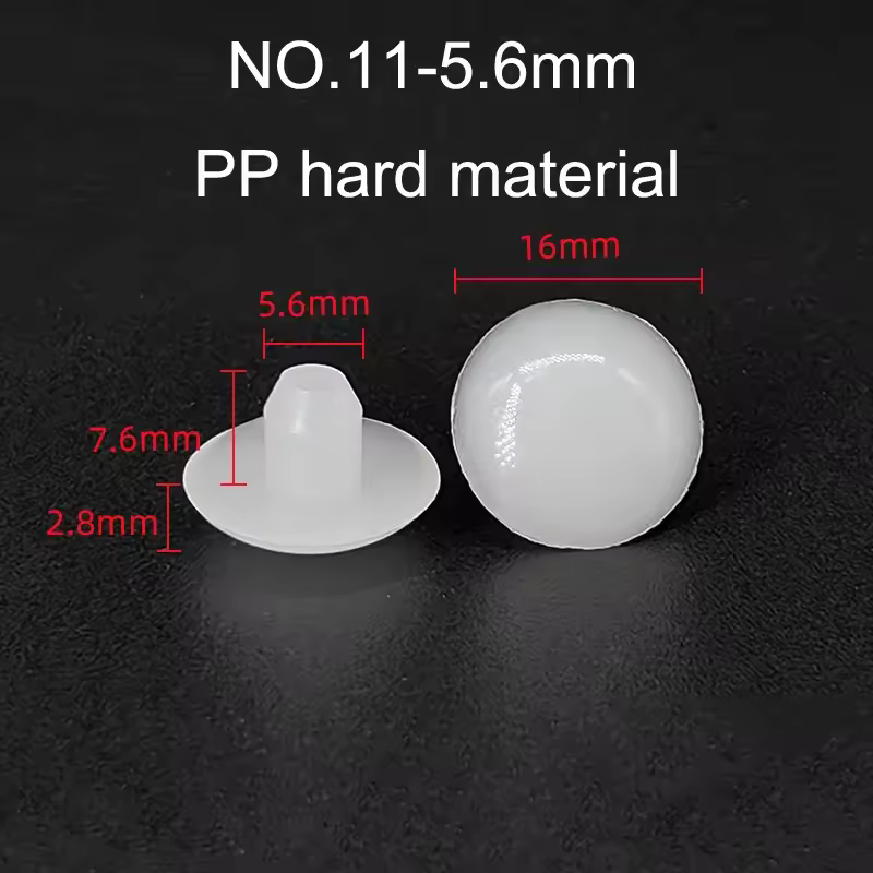 10/20pcs Round PVC Furniture Foot Nail Rubber Glide Nail Office Table Chair Leg Floor Protector Round Sliding Disc Noise Killer - Image 21