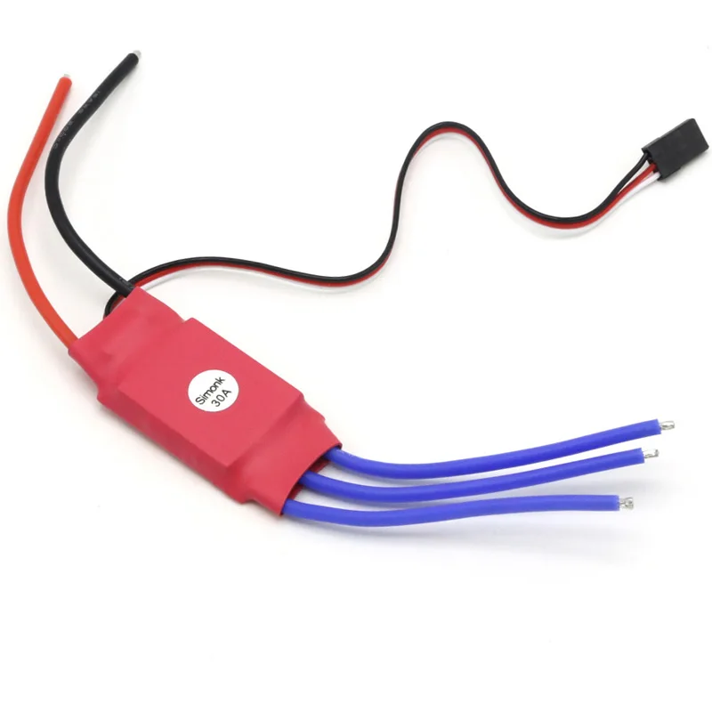 Simonk 30A Bürstenloser ESC Elektronischer Geschwindigkeitsregler ESC für Quadcopter Drone RC Elektronischer Geschwindigkeitsregler Multicopter