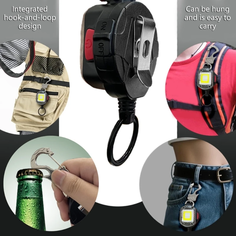 adjustable-carabiner-clip-led-light-double-lighting-modes-815cm-steel-rope-portable-flashlight-for-camping-hiking-37jd