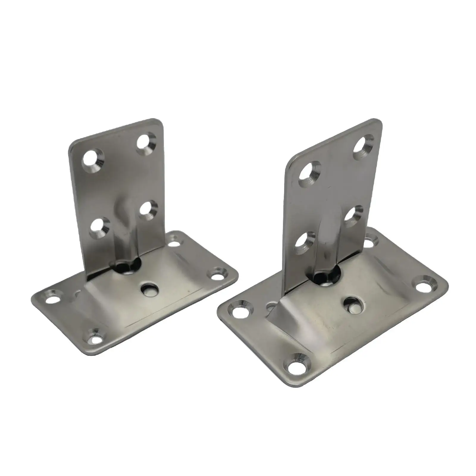 2 Set Marine Grade Stainless Steel 304 Table Bracket Set Removable Hardware