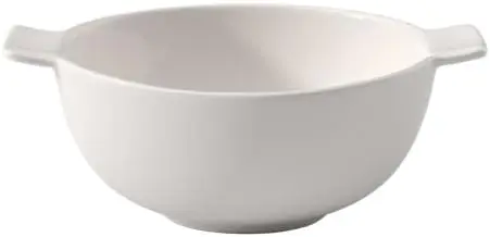 

Суп Passion Individual Tureen, Фарфор премиум-класса, Сделано в Германии, Суповая миска с ручкой на 1, емкость 19,75 унции,