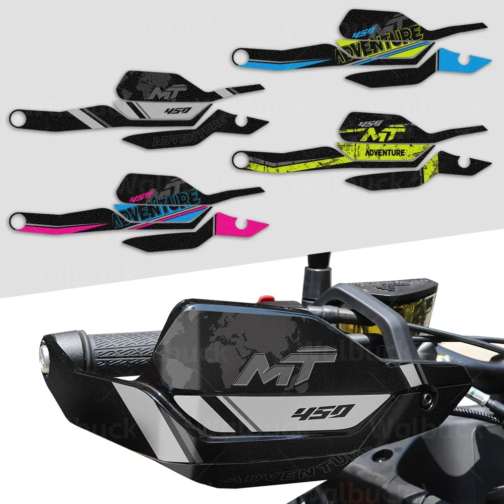 

For CFMOTO cf moto 450MT 450 mt MT 450 2024 Motorcycle Hand Guard Spoiler Sticker Handguards Protection Decals Waterproof