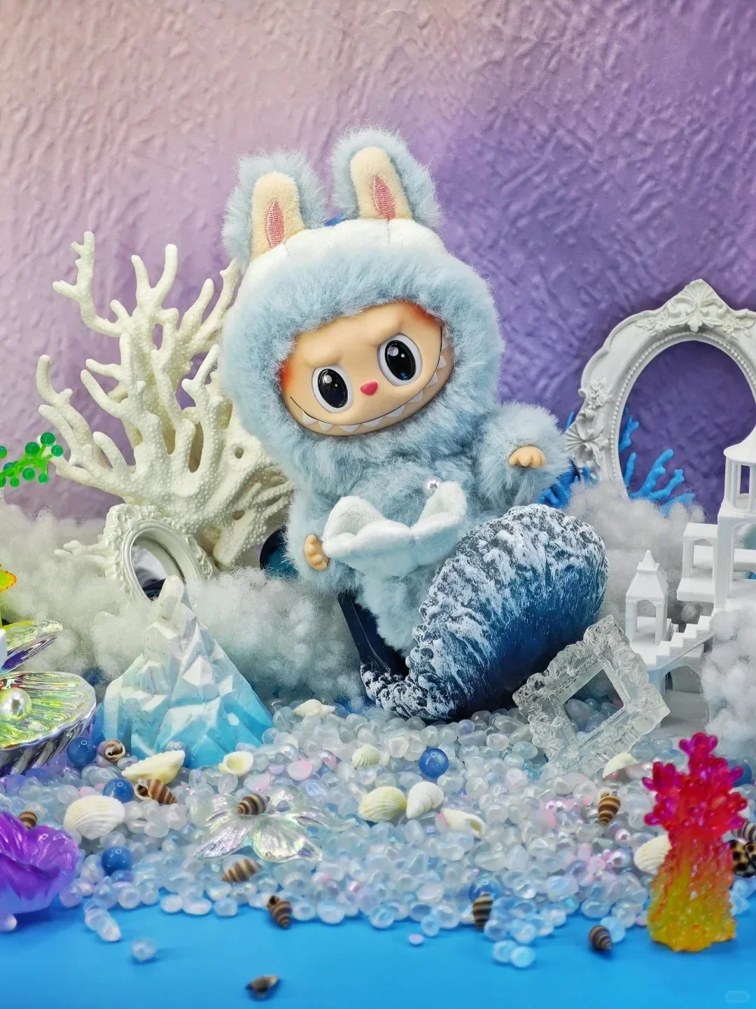 Originale POPMART Singapore-esclusivo Merlion LABUBU Giocattolo Interessante Scatola Cieca Giocattolo Anime Action Figure Regalo Di Compleanno A Sorpresa