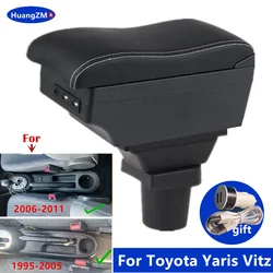 For Toyota Yaris Vitz 5dr Hatchback 1998-2011 2005 2006 2007 2008 2009 2010 Car Armrest Box Dedicated Retrofit Car Accessories