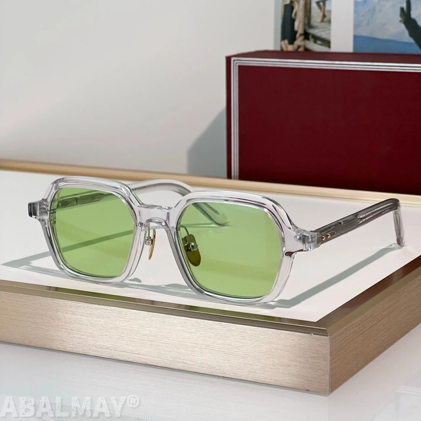 

JM HOLDEN Top Quality Mens Sunglasses for Women Designer Sunglasses Frame Retro Trend Luxury Acetate Titanium UV400 with box