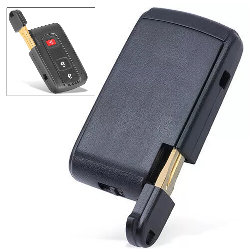 Black Keychain Case Smart Remote Key Fob Engine Immobilization High Universality Fitment For Remote Start Convenience