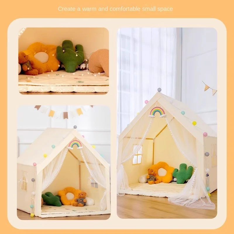 Children\'s tent indoor ins wind home baby princess small house boys and girls toy playhouse