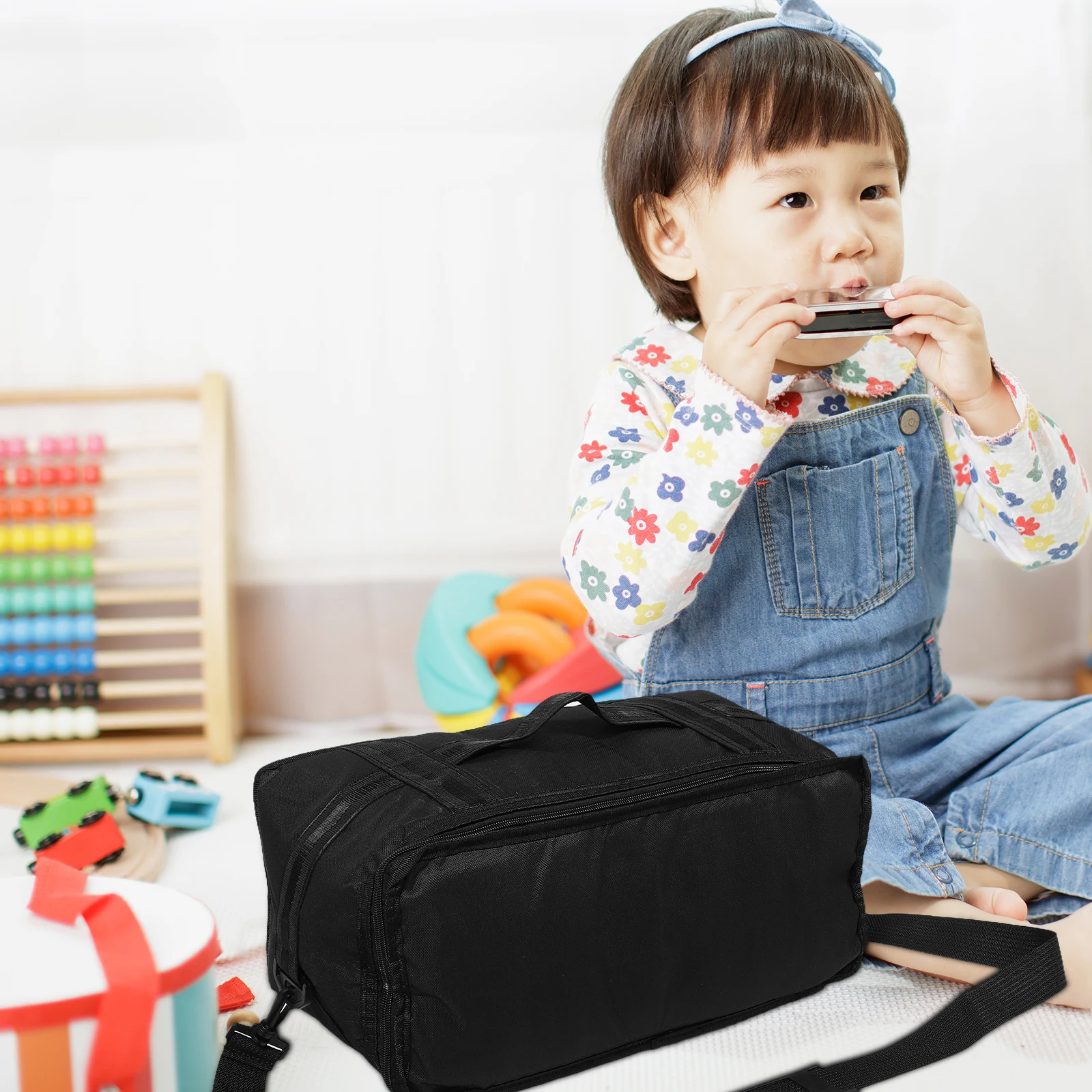 

Portable Hand-patch Drum Bag Oxford Cloth Storage Case Shoulder Bags Instrument Carrying Pouch Shockproof Large Capacity