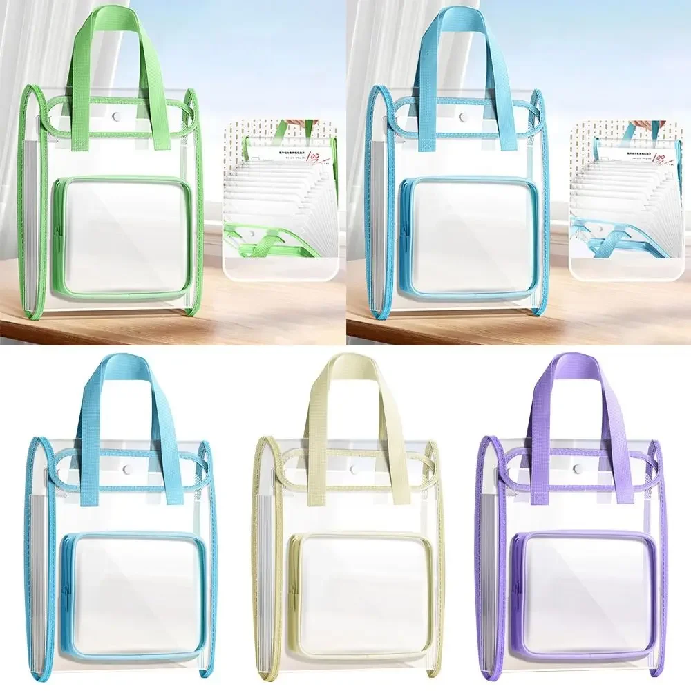 Cartella portadocumenti portatile A4 13 tasche Portadocumenti per organo portatile Borsa per carta di prova multistrato di grande capacità Conservazione dei soggetti