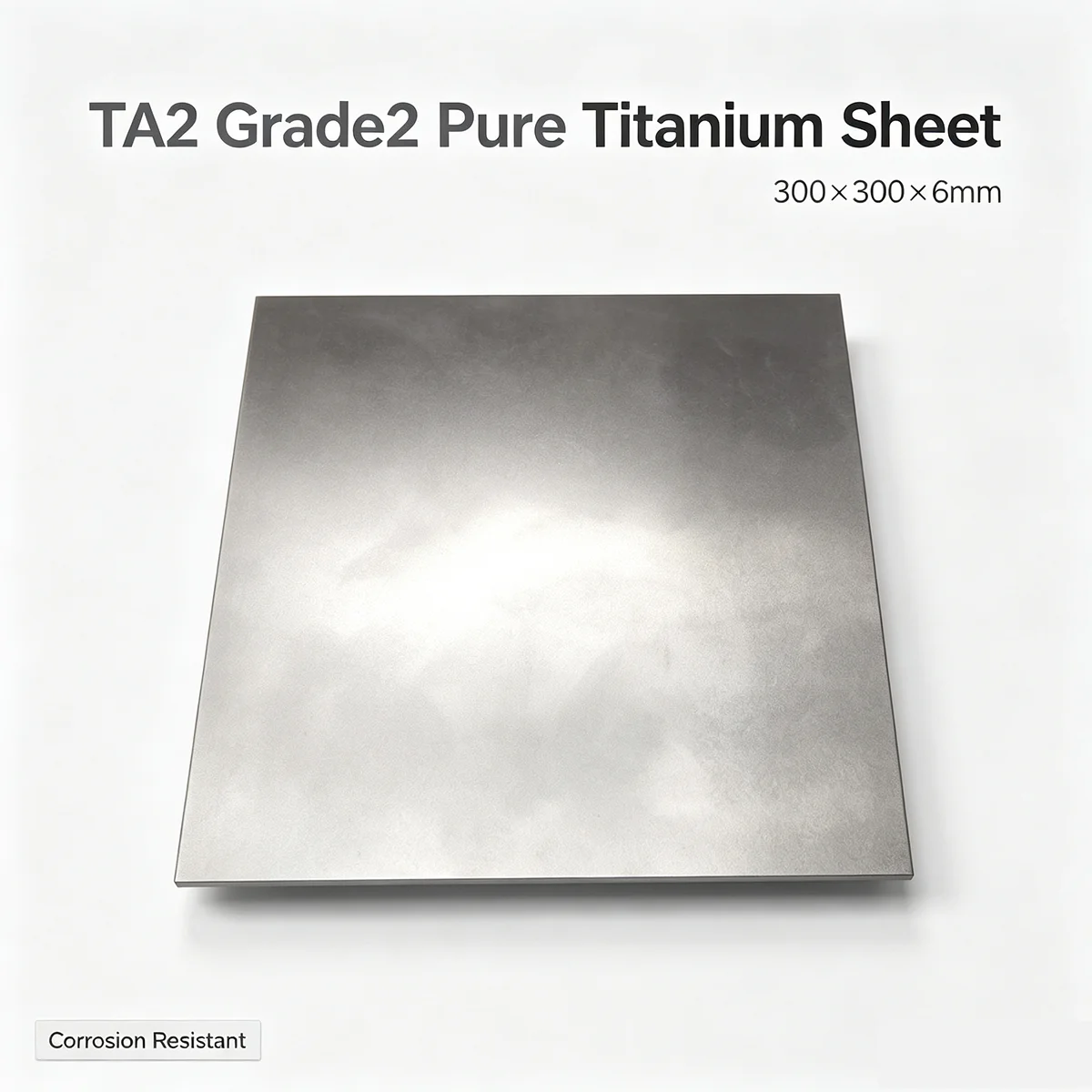 TA1 Grade1 TA2 Grade2 Pure Titanium & TC4 Grade5 Titanium Alloy Sheet Plate For DIY Machining Metal Working