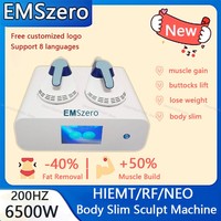 New upgrade  EMS Body Sculpting machine 15Tesla 6500W Hi-emt Nova EMSzero Muscle Stimulator Slimming Weight Lose Massage device