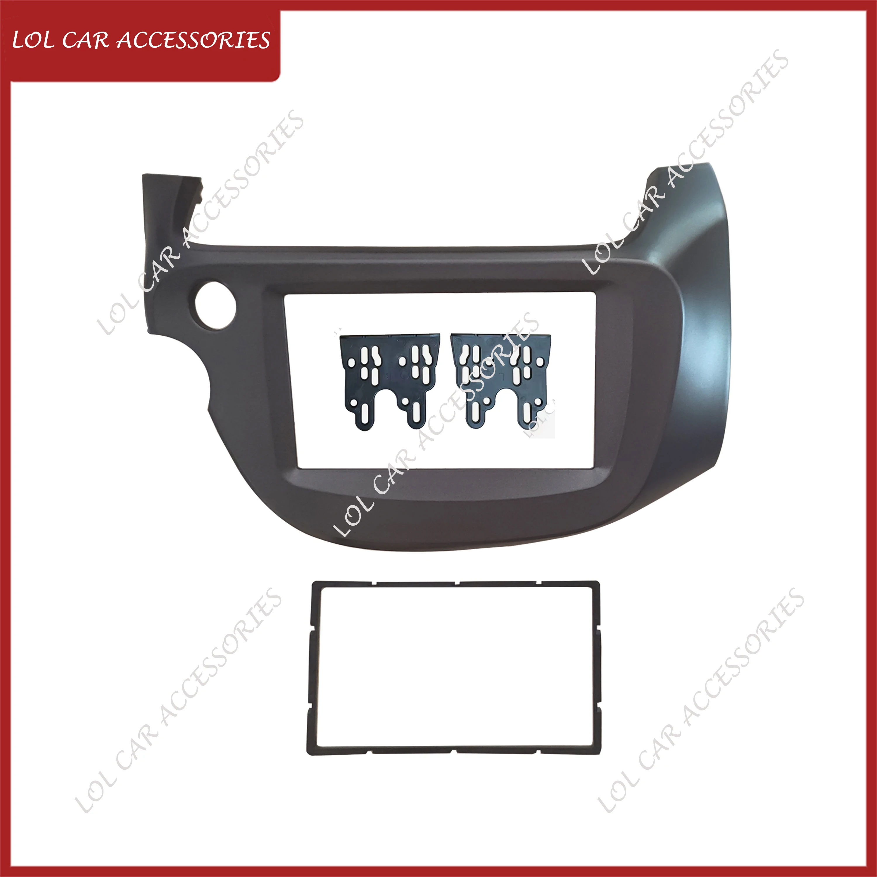 7 Inch For Honda FIT JAZZ 2008-2013 Car Radio Android MP5 Stereo Player 2 Din Head Unit Fascia Panel Casing Frame Dash Cover
