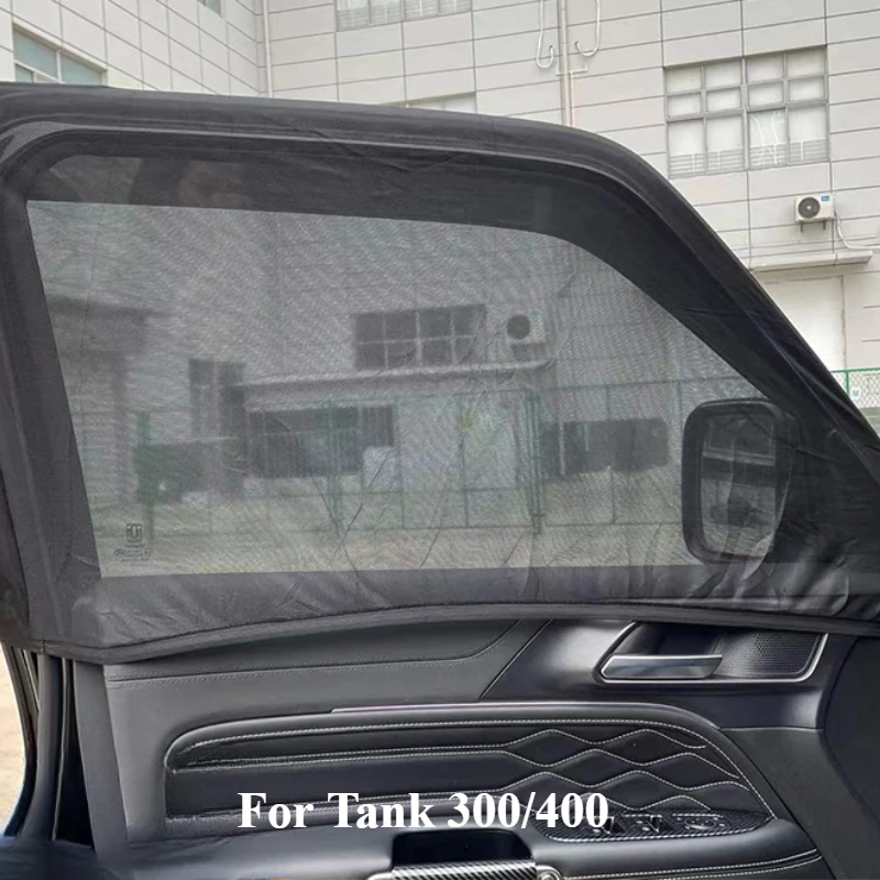

Для Tank 300/400 автомобильная занавеска от комаров солнцезащитный козырек внедорожный песочный экран аксессуары для кемпинга и защиты от насекомых