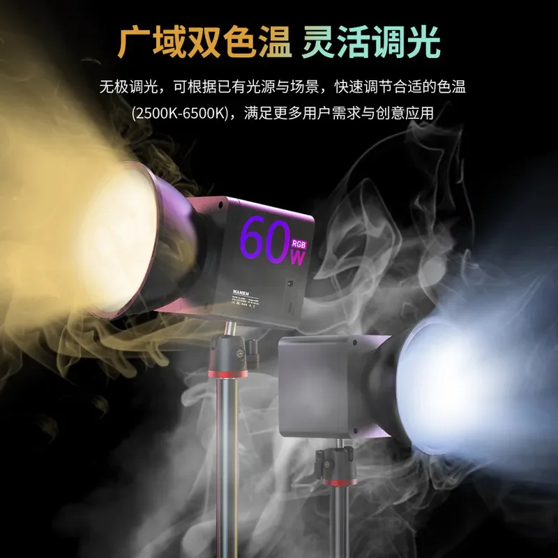 60W draagbare LED COB videolam - Photography Lighting Handheld recensie en prijs