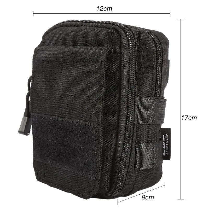 Tactical Organizer Bag Molle Tactical Waterproof Travel Bags Phone Belt Pouch Camouflage EDC Tools Hunting Packs