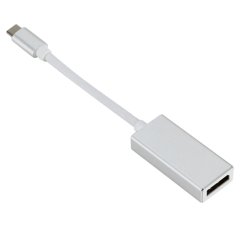 USB C do kabel DisplayPort typu C męski do żeński konwerter DP 4K @ 60Hz przewód wyświetlacza do laptopa Thunderbolt4/3