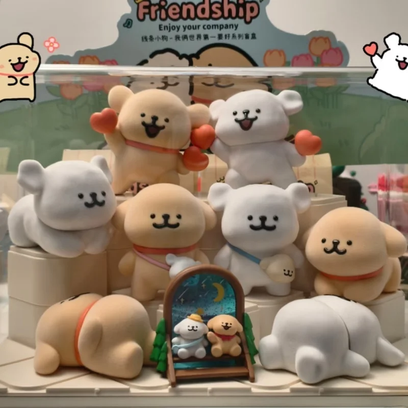 สายสัมพันธ์สุนัข สนุกกับการอยู่กับคุณ ‌ โมเดลของตกแต่งตั้งโต๊ะแบบกล่องสุ่ม ของสะสม ของขวัญสร้างสรรค์ ของเล่นวันเกิด