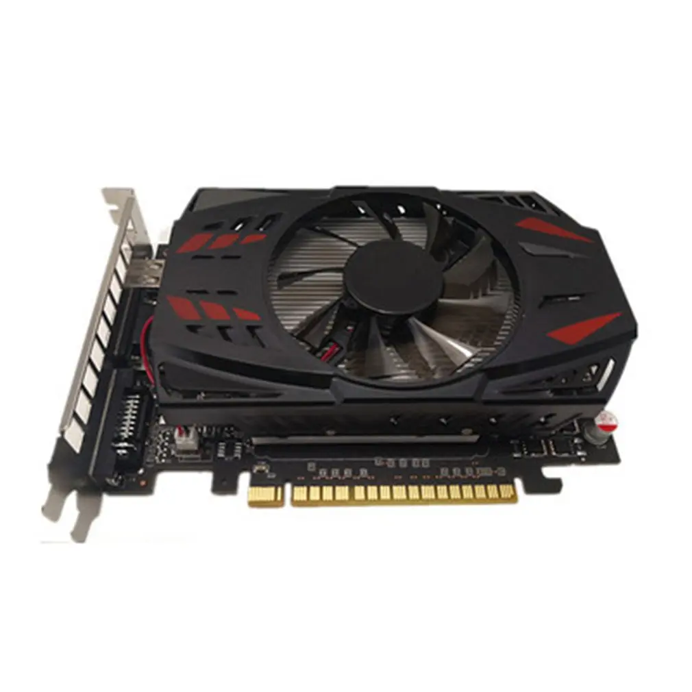 

New GTX750TI DDR5 Graphics Card Single Fan Office Computer Graphics Card All-in-one High-definition LCD Display Dropshipping