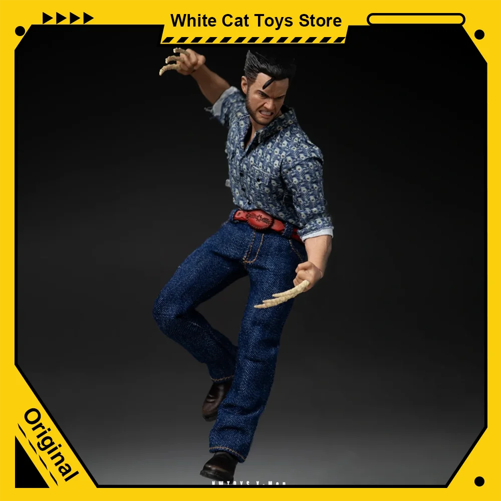 

NWTOYS 1/12 Male Wolverine X-Men Logan Howlett Hugh Jackman Full 6Inch Action Figures Joints Movable Anime Collection Model Gift