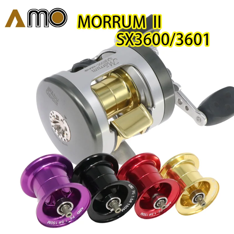 AMO DIY 釣りリール スプール MORRUM SX3600C SW 軽量アルミ合金