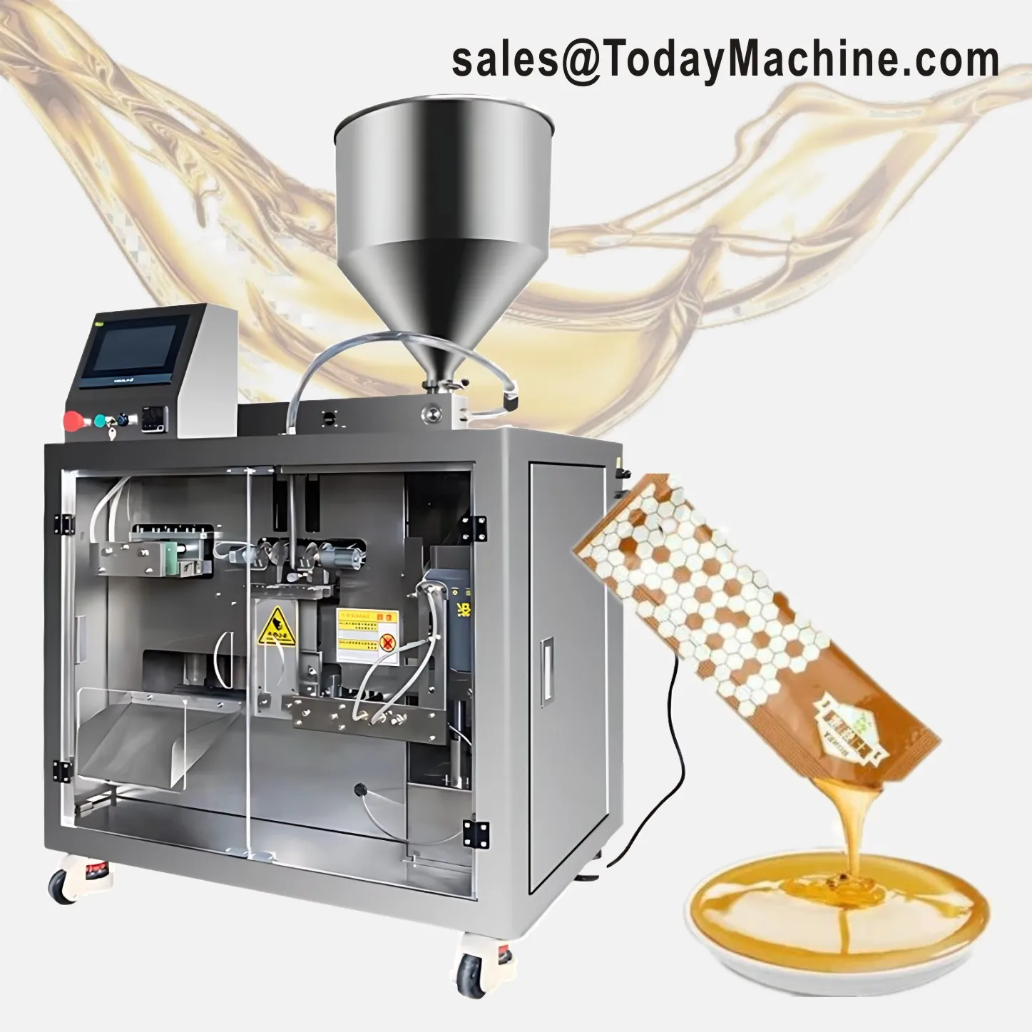 Automatic Horizontal Small Detergent Powder Sachet Filling Packing Machinery