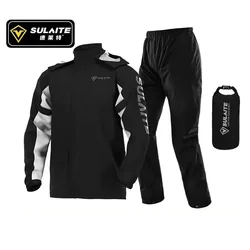 Motorfiets Regenjas Mannen Vrouwen Waterdicht Rider Pak Moto Outdoor Regenjas Broek Biker Fietsen Vissen Klimset