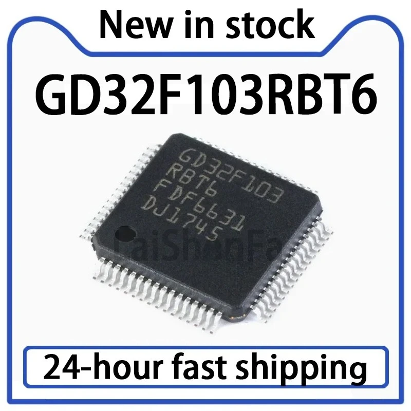 1PCS GD32F103RBT6 Package LQFP-64 Microcontroller Stock