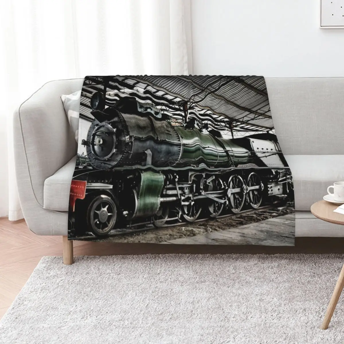 Steam Locomotive 'Greenmount' No. S 549 Throw Blanket Quilt Furry christmas gifts Luxury Fashion Sofas Blankets