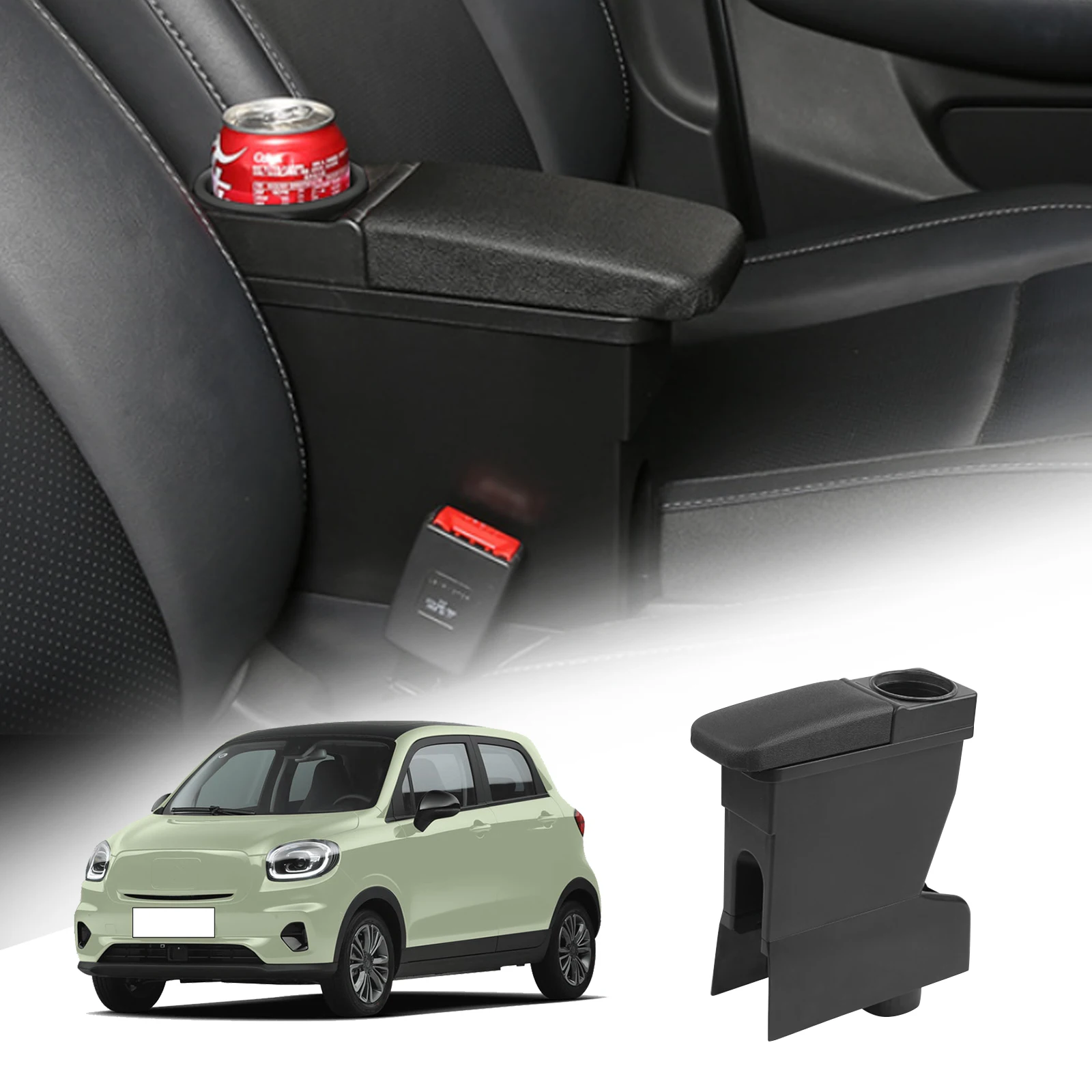 

For Leapmotor t03 Armrest box Leapmotor t03 2020 2021 2022 2023 2024 2025 2026 Central Storage Box Water Cup Holder Accessories