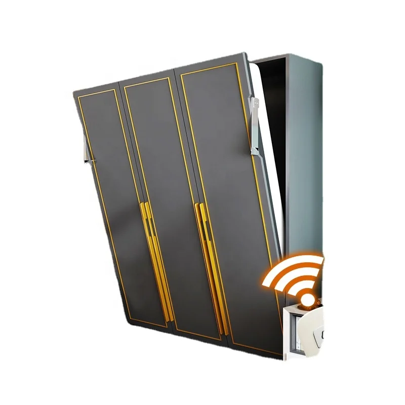 for HOT SALE Hidden bed folding bedroom wardrobe