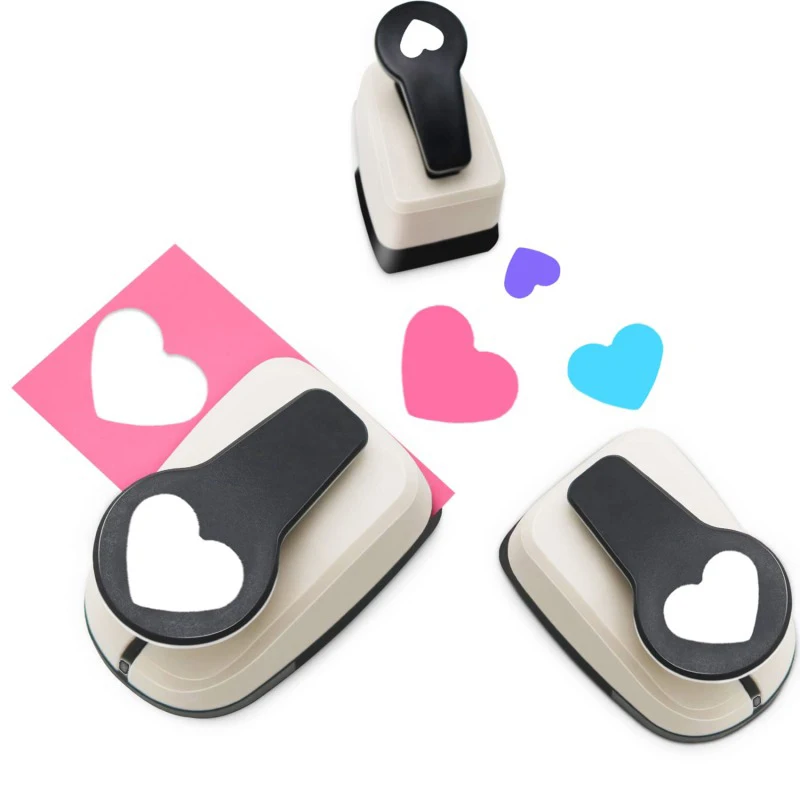 9/16/25mm Hole Punch Scrapbook Paper Puncher Paper Cutter Heart Punch Scrapbooking Punches Embossing Cutter Puncher